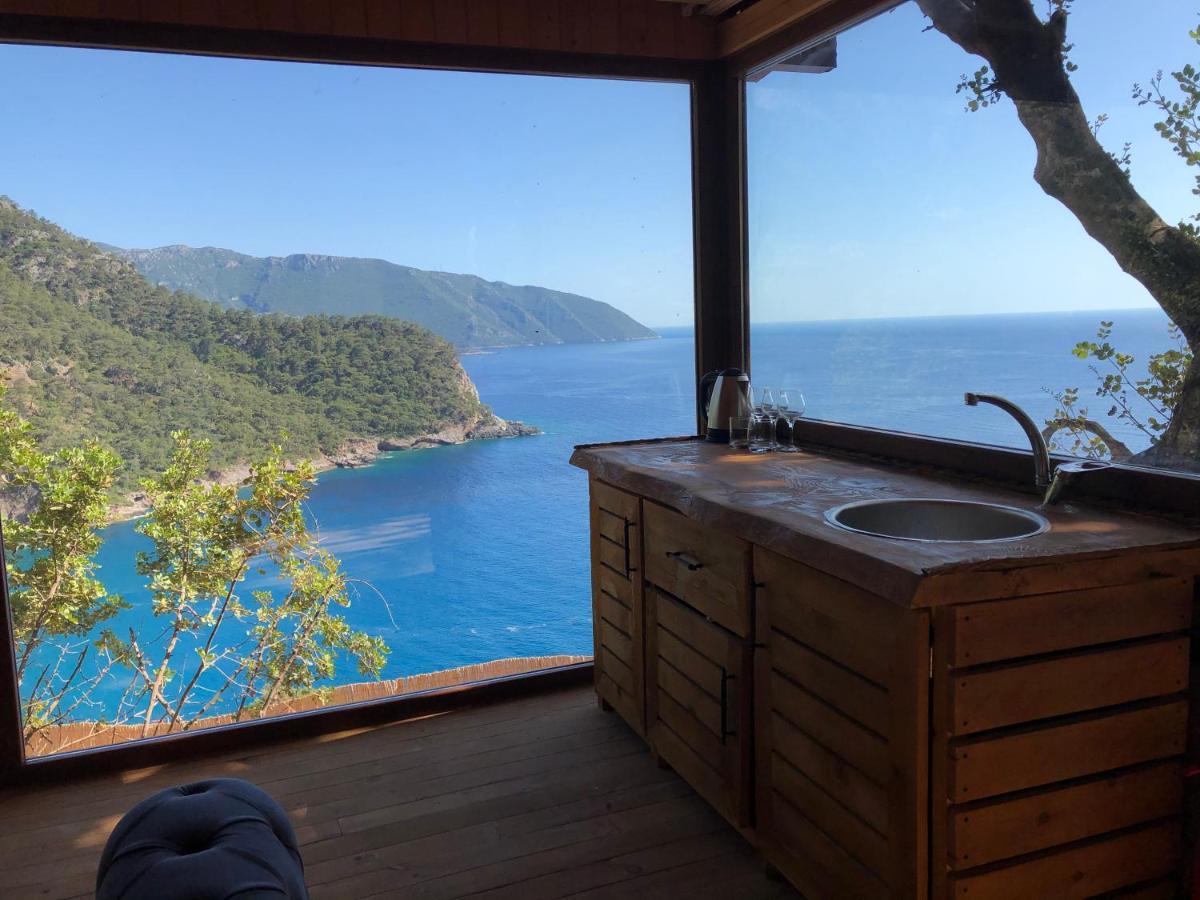 Kabak Uetopya Kamp Faralya Buitenkant foto